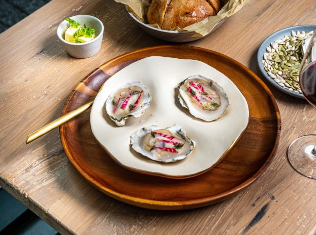 An oyster dish.